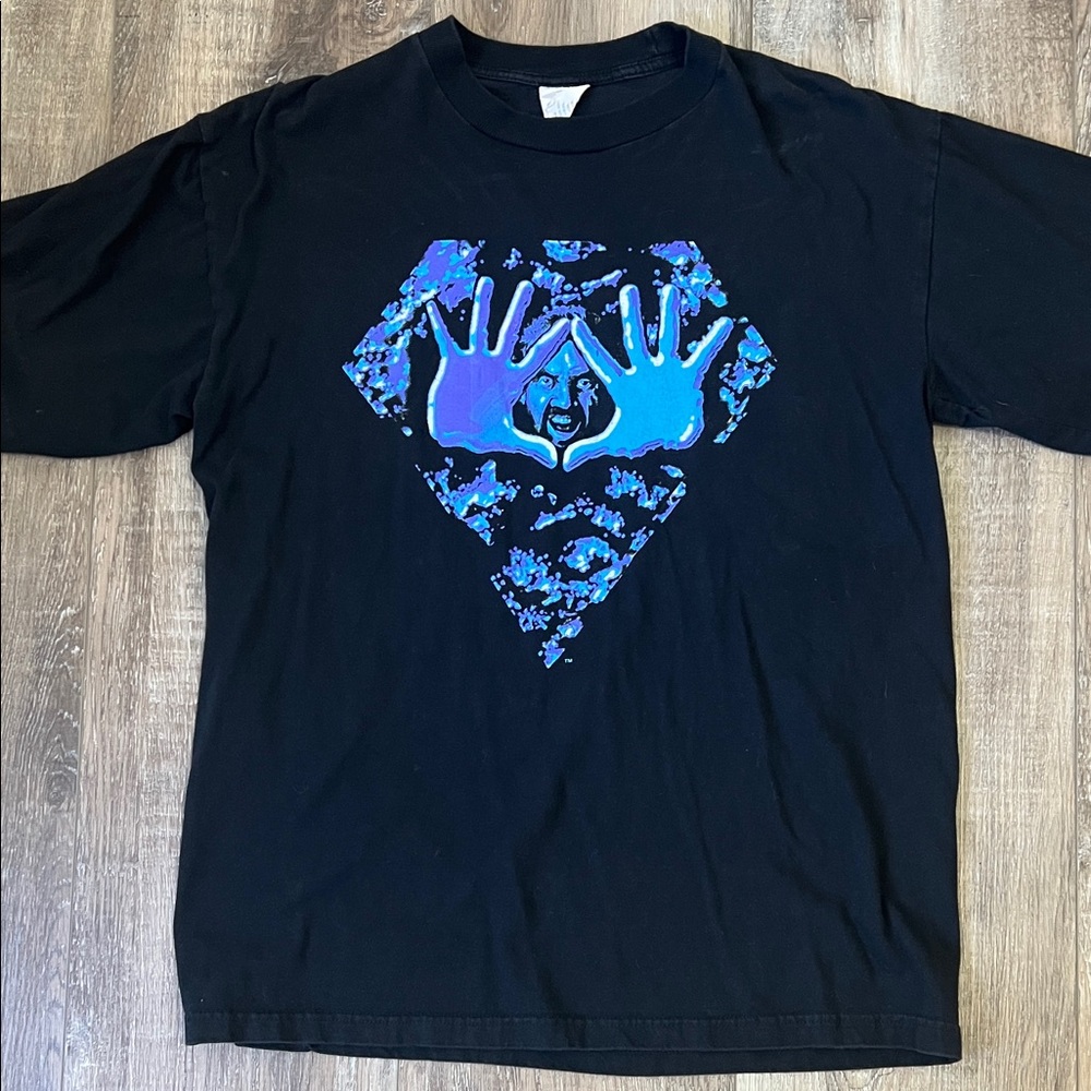 Vintage Black Diamond Dallas Page Graphic WCW T-Shirt